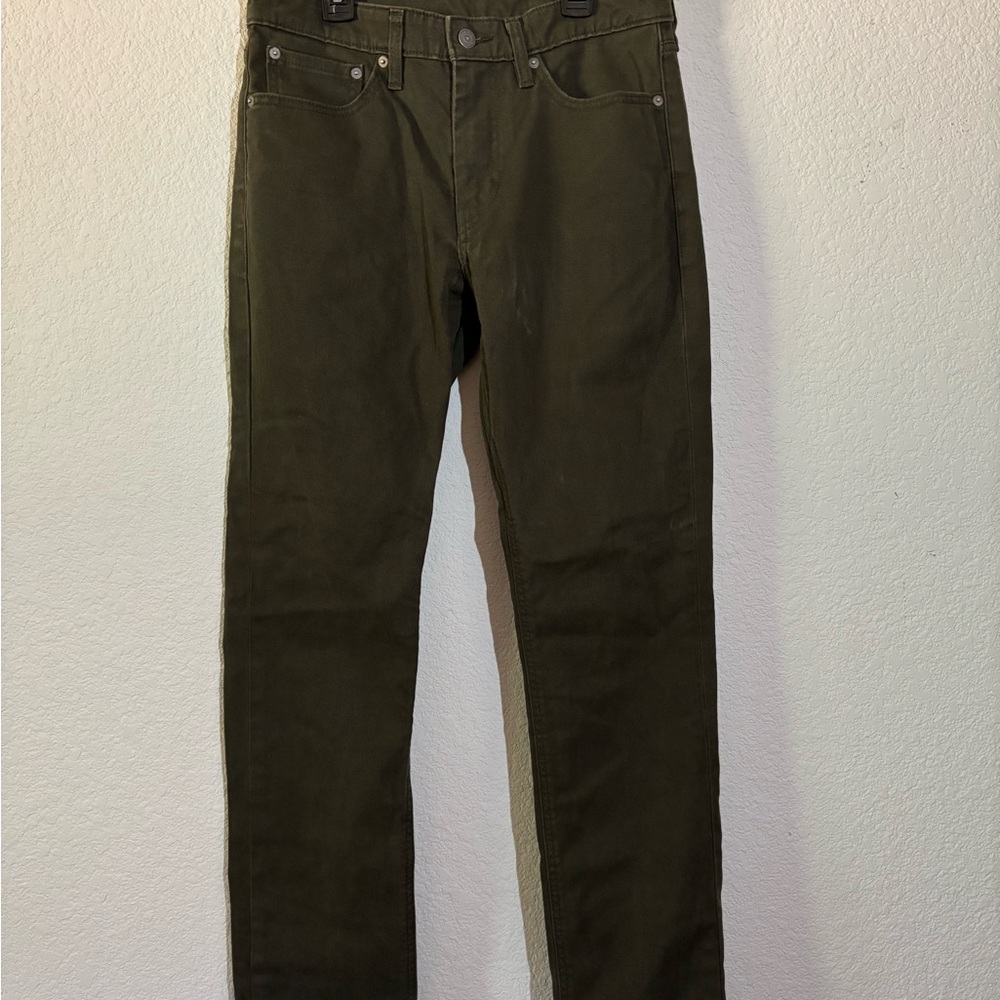 Levi's Olive Green 511 Jeans